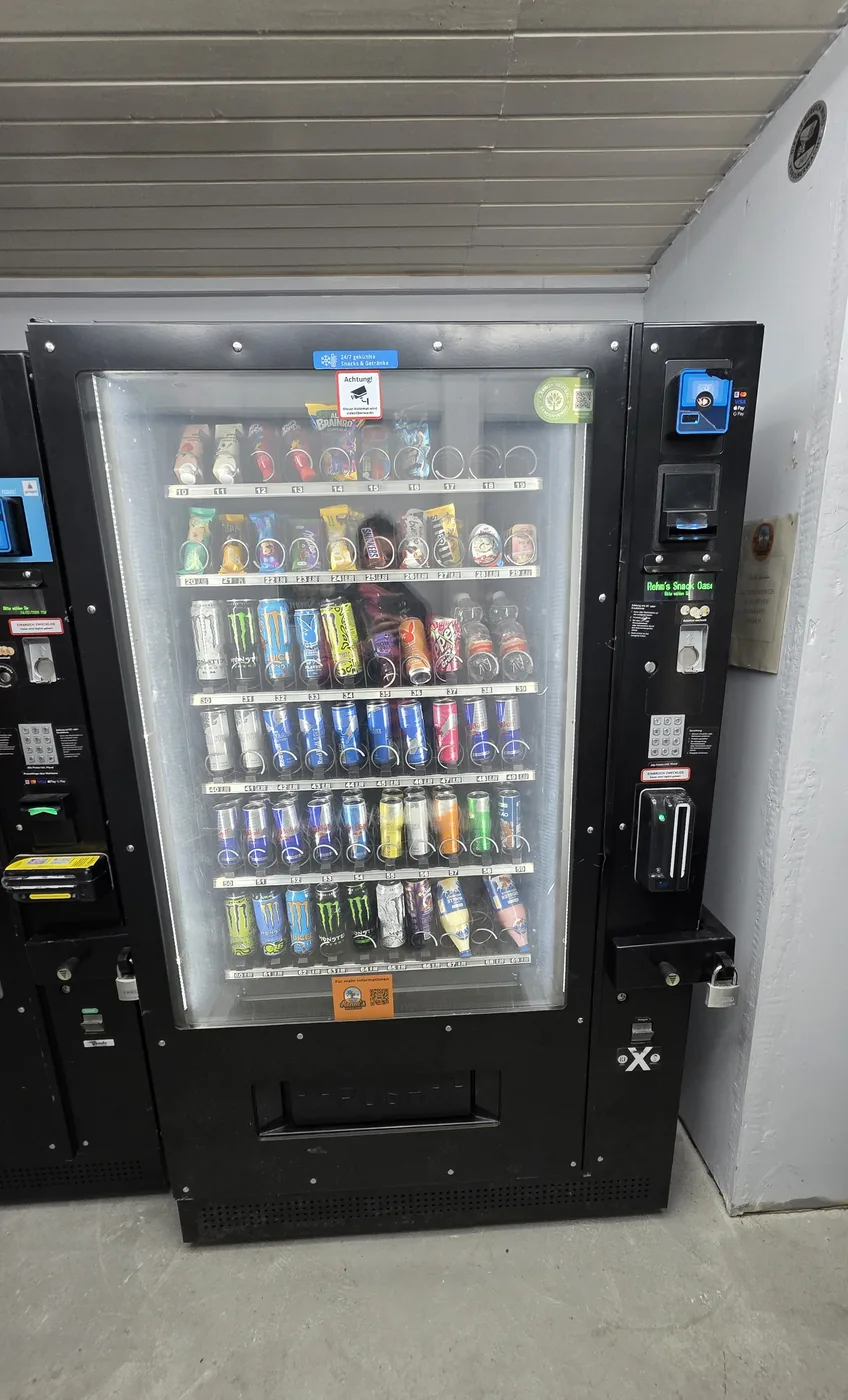 Aufgestellter Automat an einem Standort im Heidekreis